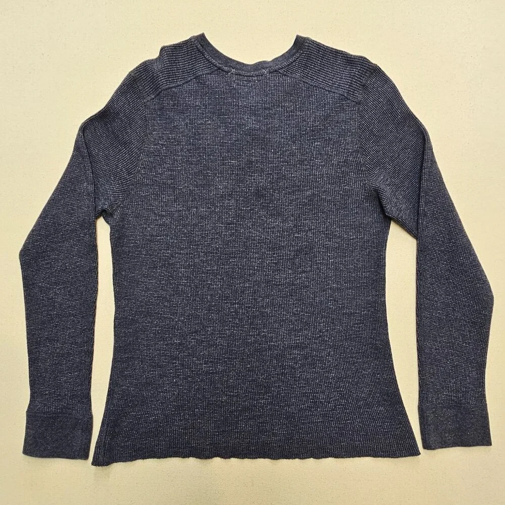 Wallace & Barnes Waffle Knit Henley L